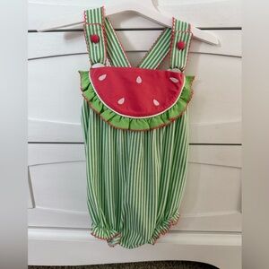 Shrimp and grits kids watermelon bubble 12 mo